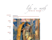 Tablet Screenshot of lifeasmyth.com